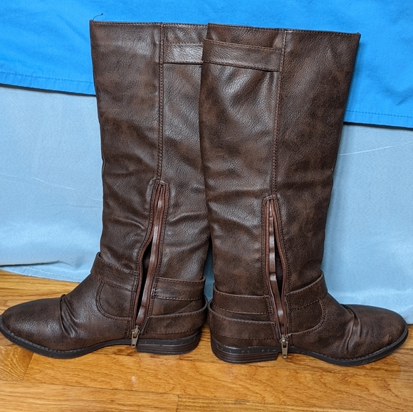 Rampage size 6 brown tall boots - Picture 3 of 6